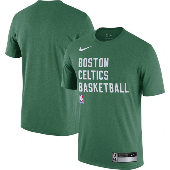 Men's Boston Celtics Kelly Green 2023/24 Sideline Legend Performance Practice T-Shirt